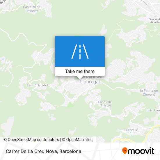Carrer De La Creu Nova map