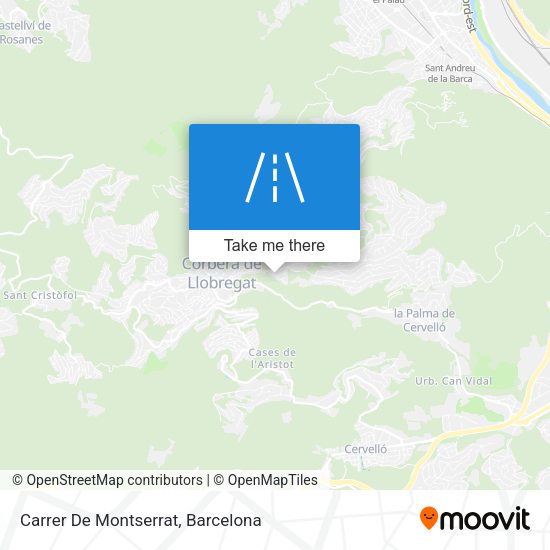 Carrer De Montserrat map