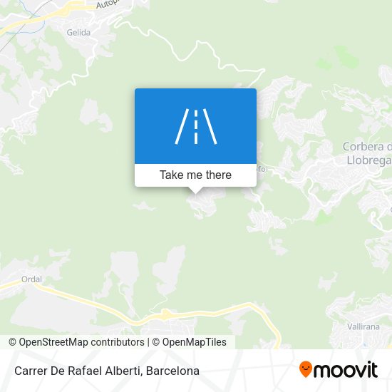 Carrer De Rafael Alberti map