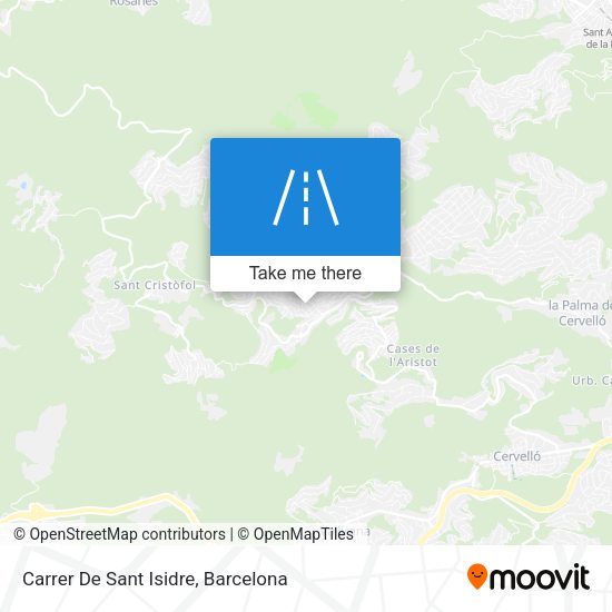 Carrer De Sant Isidre map