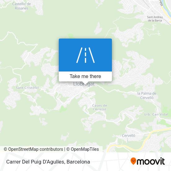 Carrer Del Puig D'Agulles map