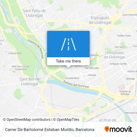 Carrer De Bartolomé Esteban Murillo map