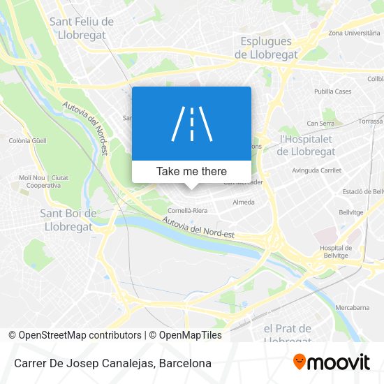 Carrer De Josep Canalejas map