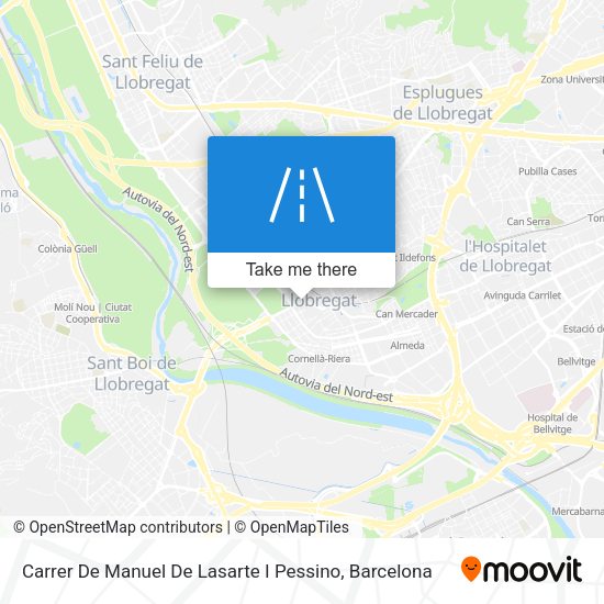 Carrer De Manuel De Lasarte I Pessino map