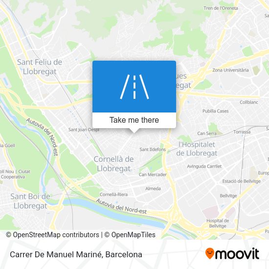 Carrer De Manuel Mariné map