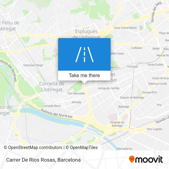Carrer De Rios Rosas map