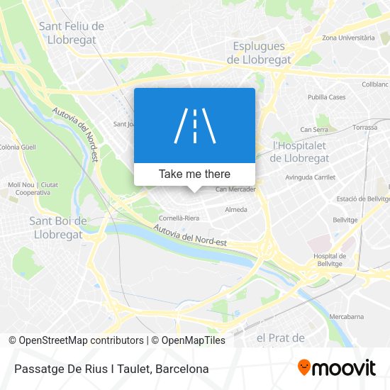 Passatge De Rius I Taulet map