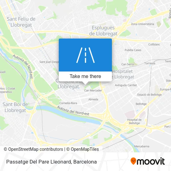 Passatge Del Pare Lleonard map