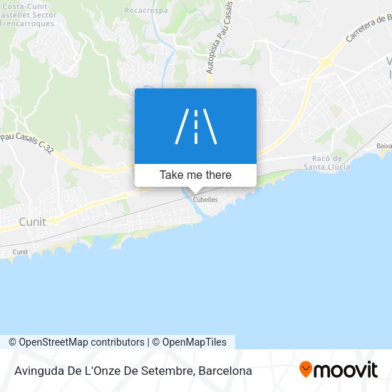 Avinguda De L'Onze De Setembre map