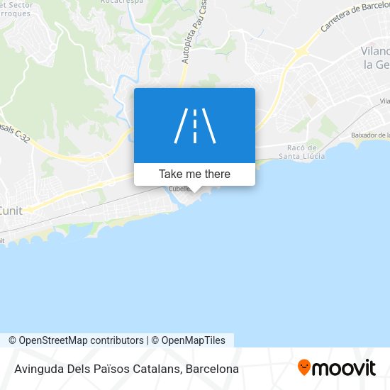 Avinguda Dels Països Catalans map