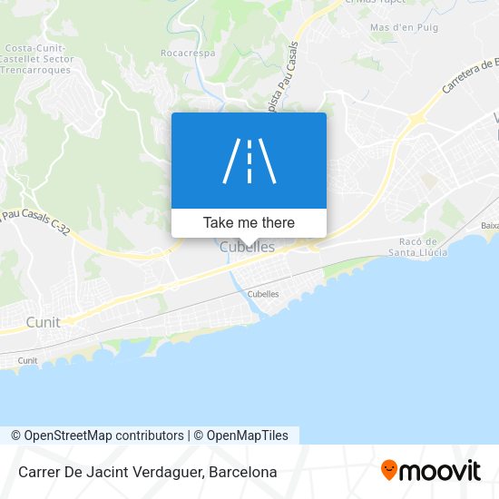Carrer De Jacint Verdaguer map
