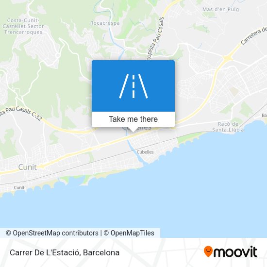 Carrer De L'Estació map