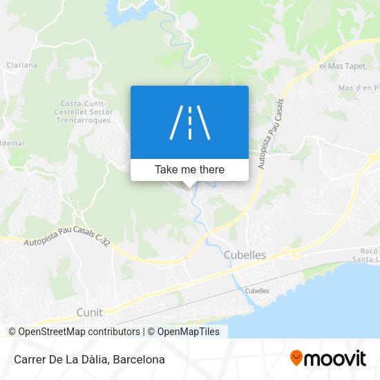 Carrer De La Dàlia map