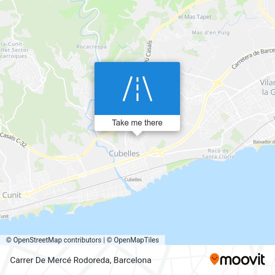 Carrer De Mercé Rodoreda map