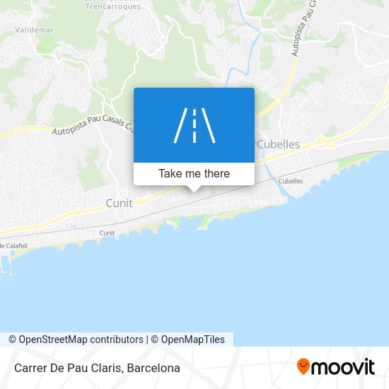 Carrer De Pau Claris map