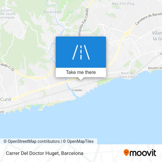 Carrer Del Doctor Huget map