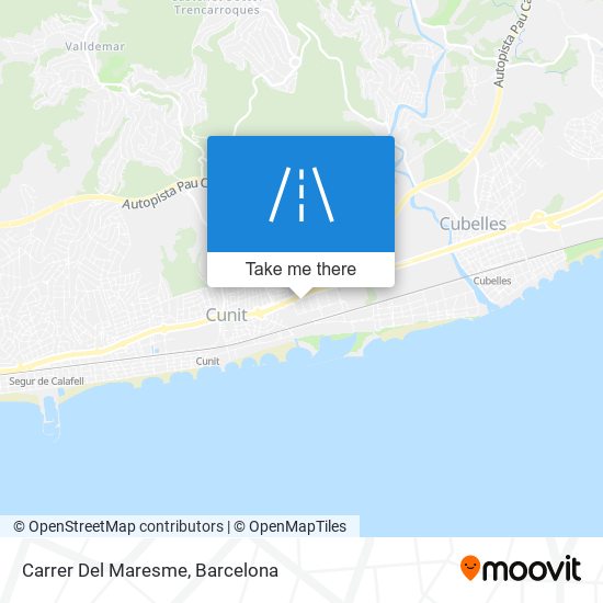 Carrer Del Maresme map