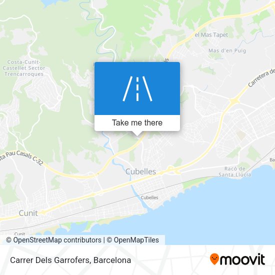 Carrer Dels Garrofers map