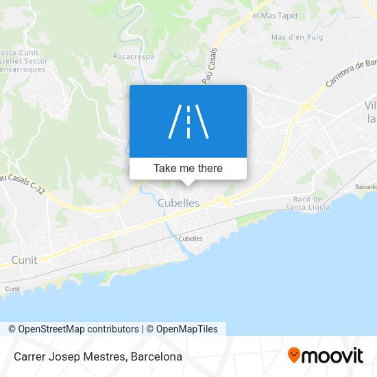 Carrer Josep Mestres map