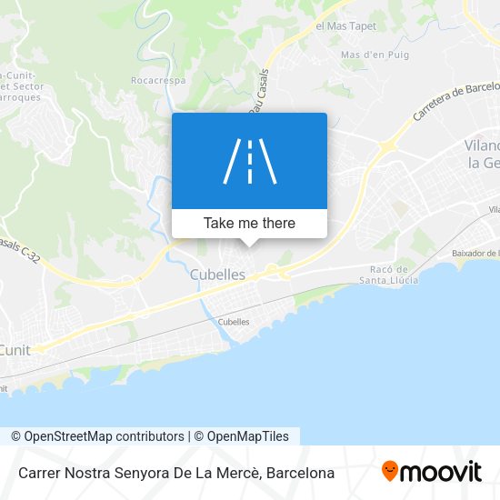 Carrer Nostra Senyora De La Mercè map
