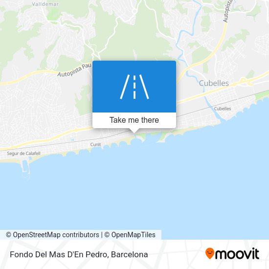 Fondo Del Mas D'En Pedro map