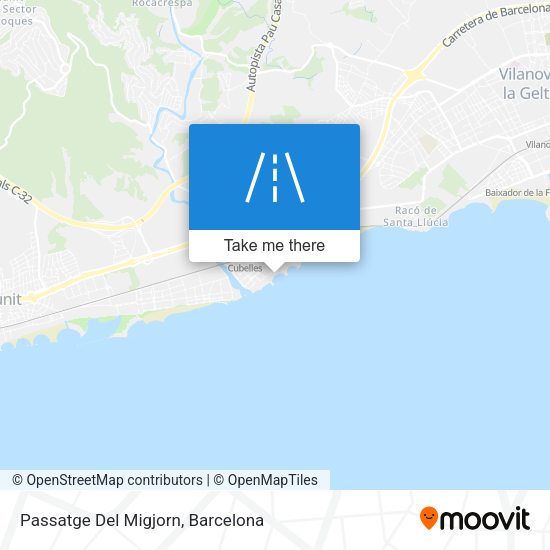 Passatge Del Migjorn map