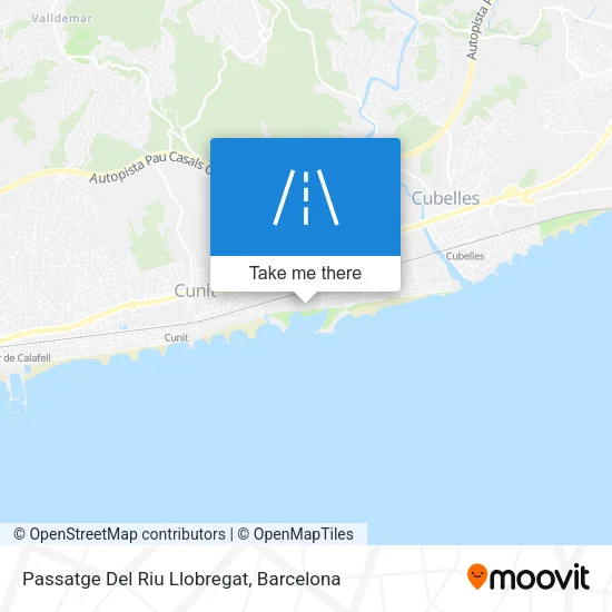 Passatge Del Riu Llobregat map