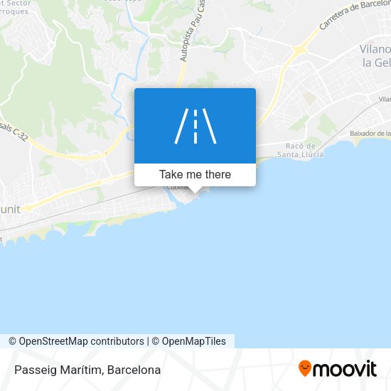Passeig Marítim map