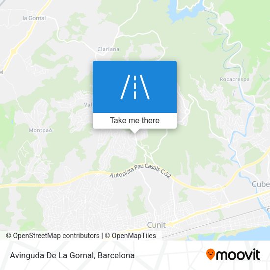 Avinguda De La Gornal map