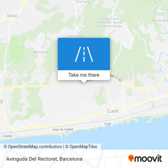 Avinguda Del Rectoret map