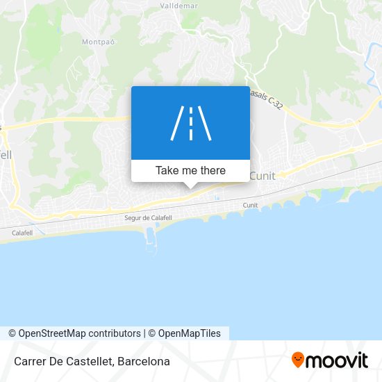 Carrer De Castellet map