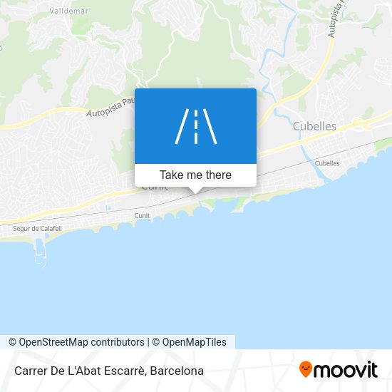 Carrer De L'Abat Escarrè map