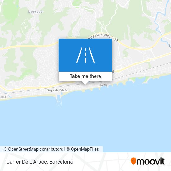 Carrer De L'Arboç map