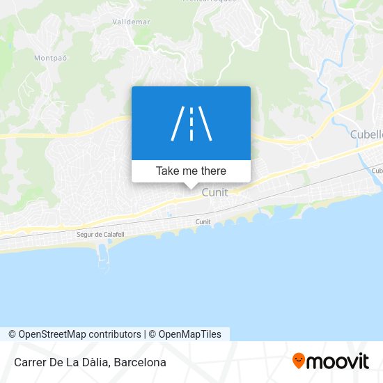Carrer De La Dàlia map