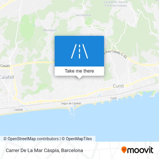 Carrer De La Mar Càspia map
