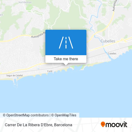 Carrer De La Ribera D'Ebre map