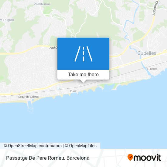 Passatge De Pere Romeu map