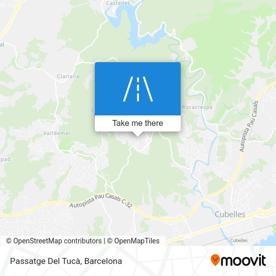 Passatge Del Tucà map