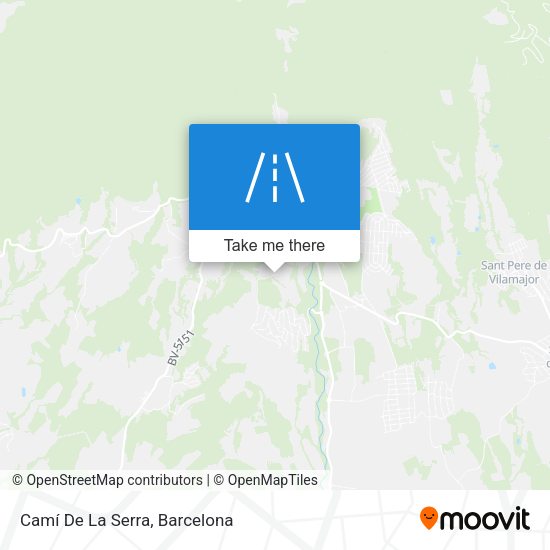 Camí De La Serra map