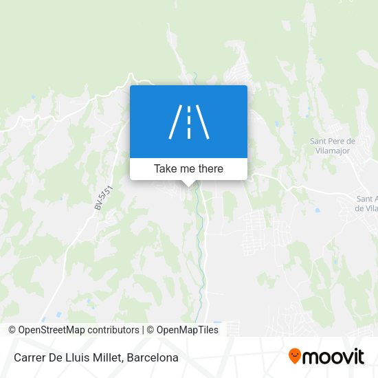 Carrer De Lluis Millet map