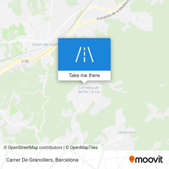 Carrer De Granollers map