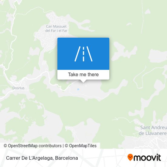 Carrer De L'Argelaga map