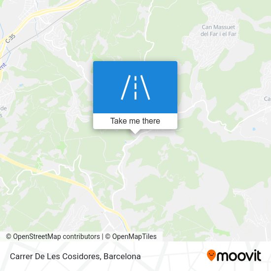 Carrer De Les Cosidores map