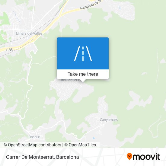 Carrer De Montserrat map