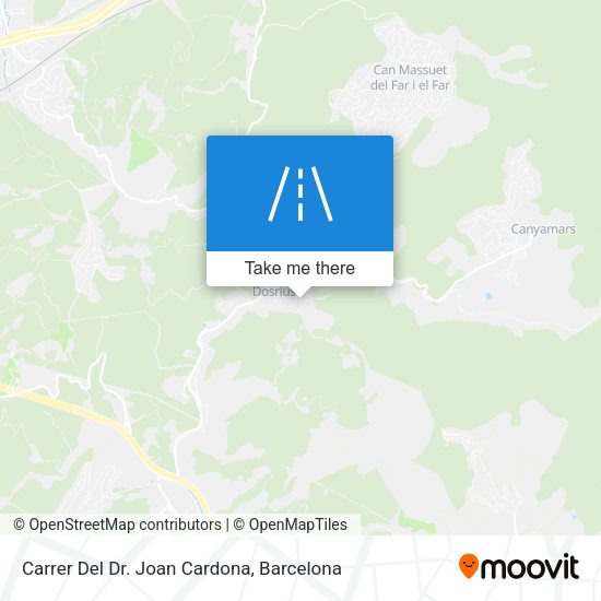 Carrer Del Dr. Joan Cardona map