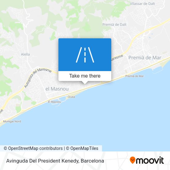 Avinguda Del President Kenedy map