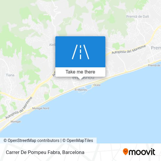 Carrer De Pompeu Fabra map