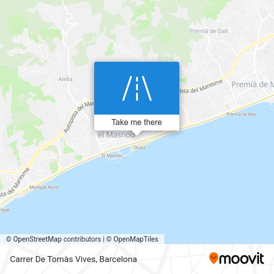 Carrer De Tomàs Vives map