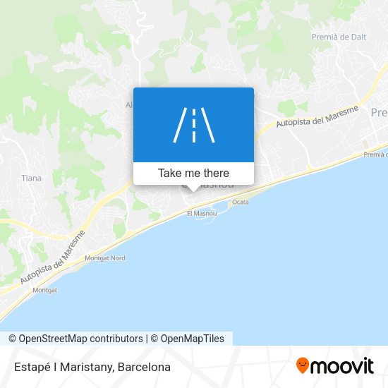 Estapé I Maristany map