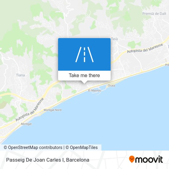 Passeig De Joan Carles I map